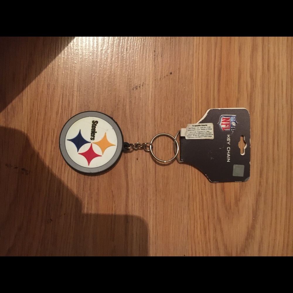 Steelers key chain
